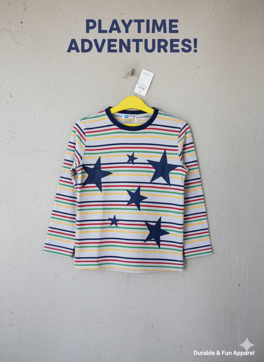 Shirt for boys soft Jersey staff