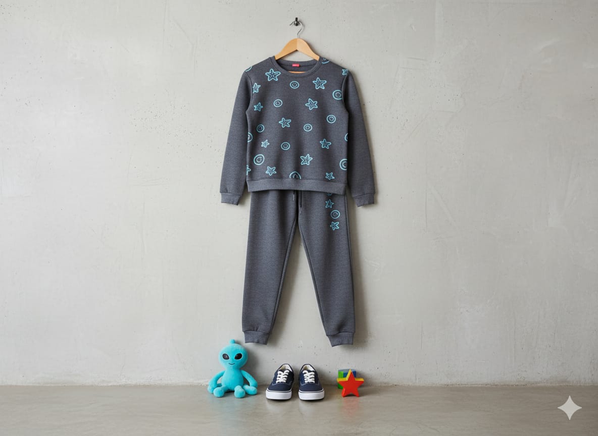 Imported Flees Tracksuit For Girls Soft And comfortable